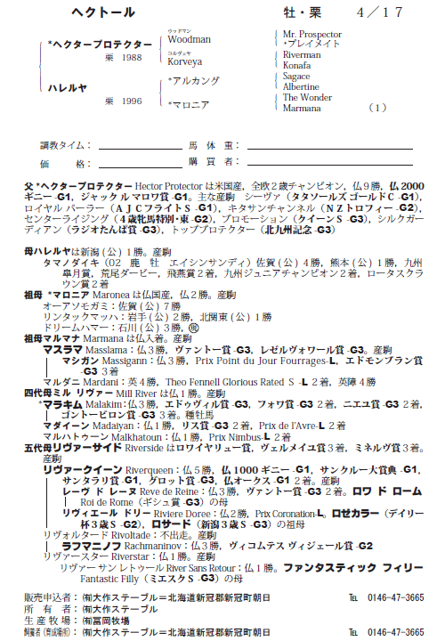 ヘクトール(父ヘクタープロテクター)